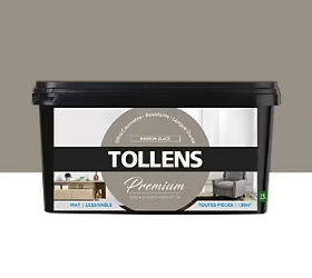 Peinture Tollens premium murs, boiseries et radiateurs marron glacé mat 2,5L