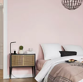 Peinture intérieure couleur murs, boiseries et radiateurs GoodHome Kyoto satin rose 2,5L