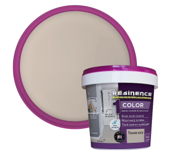 Résine multisupports Résinence Color satin tendre beige 500ml