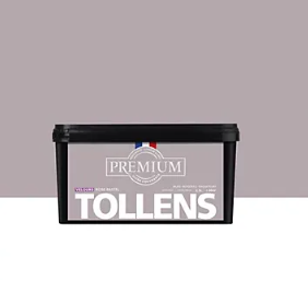 Peinture Tollens premium murs, boiseries et radiateurs velours rose pastel 2,5L