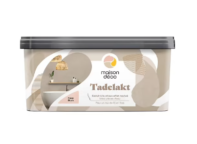 Enduit décoratif Maison Déco Tadelakt rose blush 5L