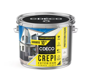 Crépi extérieur CDéco ton pierre performance 15kg