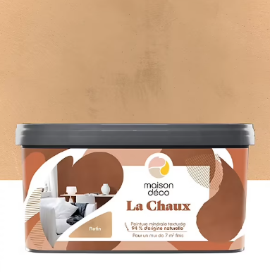 Peinture à effet Maison Déco La Chaux rotin 2,5L