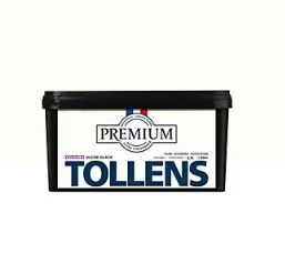 Peinture Tollens premium murs, boiseries et radiateurs blanc sucre glace velours 2,5L