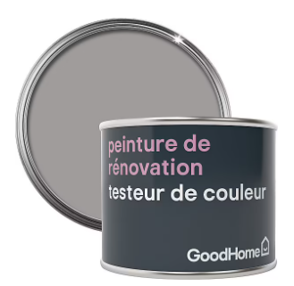 Testeur peinture de rénovation GoodHome gris Long Island mat 70ml