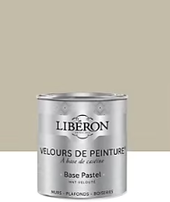 Peinture multisupport murs, plafonds et boiseries Velours de peinture beige bouillon Libéron 0,5L
