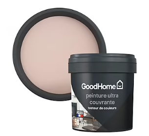 Testeur peinture couleur 2 en 1 velours GoodHome granit rose 50ml