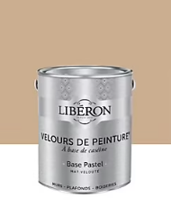 Peinture multisupport murs, plafonds et boiseries Velours de peinture beige confiture de lait Libéron 2,5L