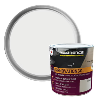 Résine de rénovation sol bi composante époxy Résinence pierre 300ml