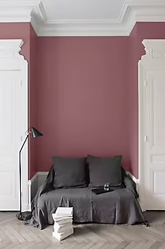 Peinture murs, plafonds et boiseries Velours de peinture rose merciere Libéron 2,5L