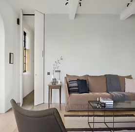 Peinture murs et boiseries Color Resist Dulux Valentine satin béton clair 2,5L