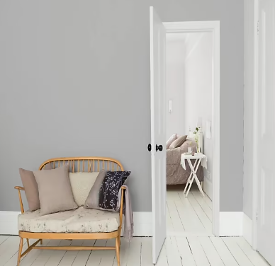 Testeur de peinture Color Resist murs et boiseries Dulux Valentine mat gris chic 30ml