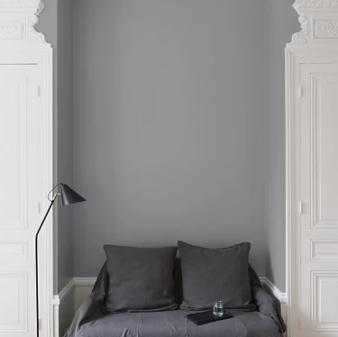 Peinture multisupport murs, plafonds et boiseries Velours de peinture gris corne de brume Libéron 2,5L