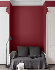Peinture murs, plafonds et boiseries Velours de peinture rouge odéon Libéron 2,5L