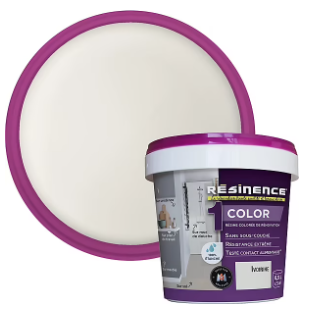 Résine multisupports Résinence Color satin ivoirine 500ml