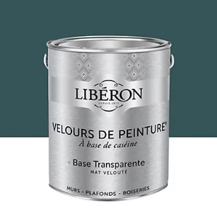 Peinture multisupport murs, plafonds et boiseries Velours de peinture vert au tableau Libéron 2,5L