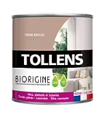 Peinture murs et plafonds Biorigine Tollens velours terre Brulée 0,5L