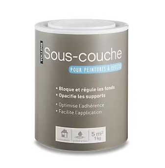 Sous couche tollens mat pour peinture à effet 1kg