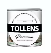 Peinture Tollens premium murs, boiseries et radiateurs blanc satin 0,75L