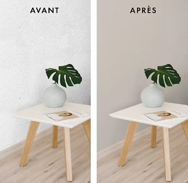 Enduit coloré de rénovation mat nuancé Maison Déco Reliss galet 15KG