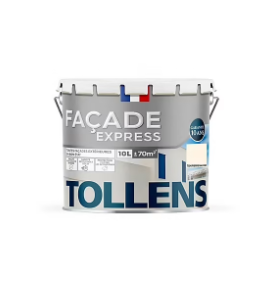Peinture extérieure façade Tollens express RAL 9001 ton pierre 10L