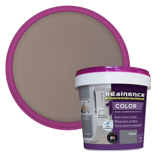 Résine multisupports Résinence Color gris urbain satin 500ml