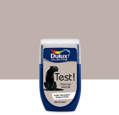 Testeur de peinture Crème De Couleur Dulux Valentine marron glacé 30 ml