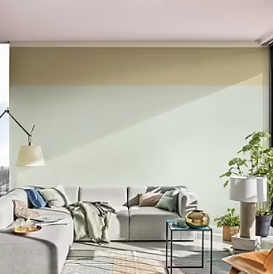 Peinture intérieure couleur Crème De Couleur Dulux Valentine mat vert douceur de l'aube 2.5L