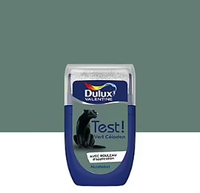 Testeur de peinture Crème de Couleur Dulux Valentine vert céladon 30ml