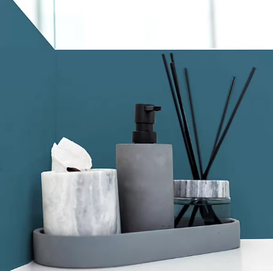 Peinture cuisine et salle de bain satin bleu Tollens 2L