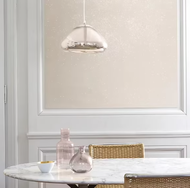 Peinture pailletée murs, plafonds et boiseries Moonlight Maison Déco or des dunes 2L