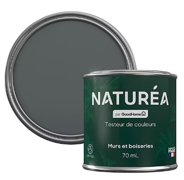 Peinture testeur de couleur Naturéa par GoodHome rocher velours 70 ml