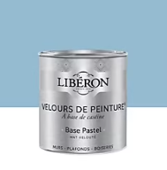 Peinture multisupport murs, plafonds et boiseries Velours de peinture bleu charrette Libéron 0,5L