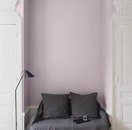Peinture multisupport murs, plafonds et boiseries Velours de peinture rose popeline Libéron 2,5L