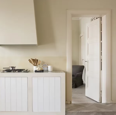 Laque Valénite Dulux Valentine Acrylique brillant blanc cassé 2L