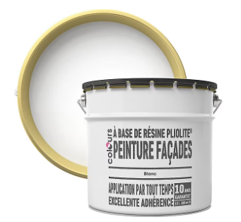 Peinture extérieure façade Pliolite® Colours blanc 10L