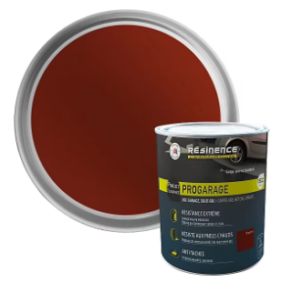Résine de rénovation sol pro Résinence garage tomette 2L
