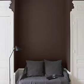 Peinture multisupport murs, plafonds et boiseries Velours de peinture marron palissandre Libéron 0,5L