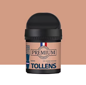 Peinture Tollens premium murs, boiseries et radiateurs beige sahara velours 50ml