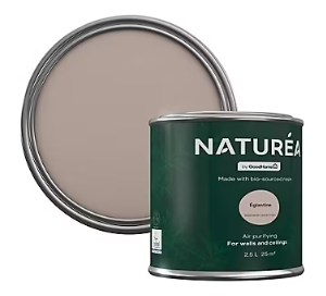 Peinture testeur de couleur Naturéa par GoodHome eglantine velours 70 ml