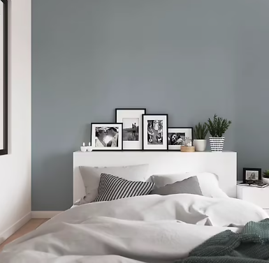 Peinture résistante murs, boiseries et métal GoodHome gris Delaware satin 0,75L