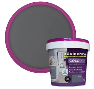 Résine multisupports Résinence Color acier satiné 500ml