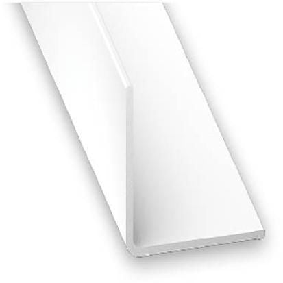 White PVC corner h. 25 x l. 25 mm