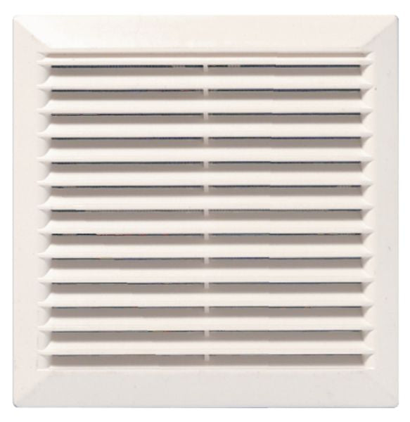 PVC recessed clip grille L.150 W.150