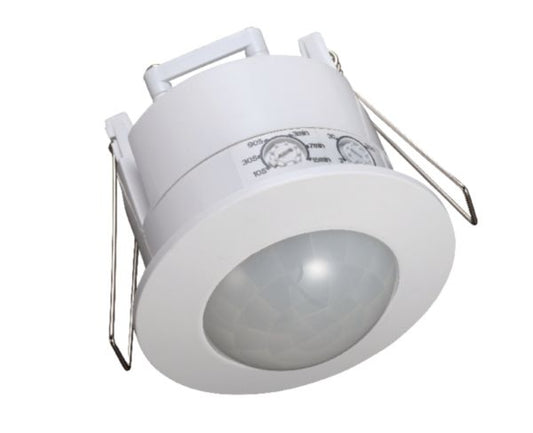 Recessed motion detector 360° angle Ø 61.5 mm