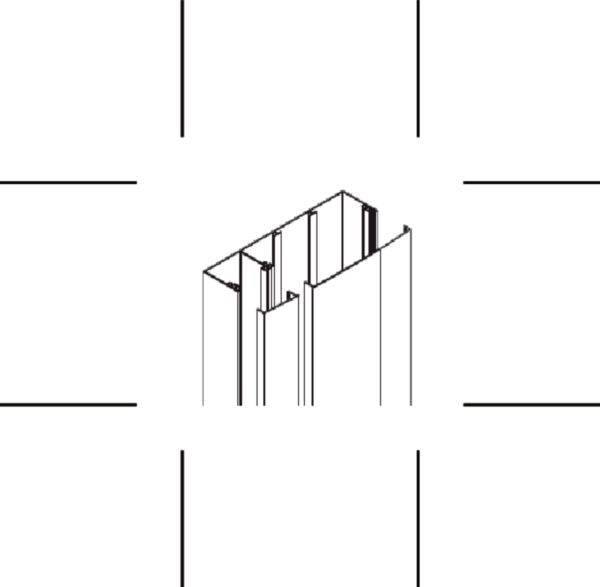 Kit COFRALIS 13 modules monobloc de 2,5 m 50 fils 2,5² L. 250 x h. 60 x prof. 2500 mm