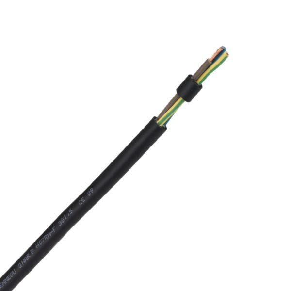 Flexible industrial cable H07 3G 2.5 mm² per ml