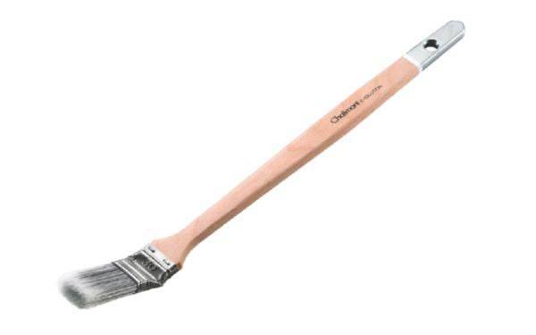 Brosse plate coudée phase aqueuse AQUASILVER 40 largeur 40 mm