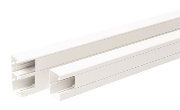 CLIDI trunking l. 130 x h. 55 mm white for module 45 x 45 2 ml 35 wires 2.5²