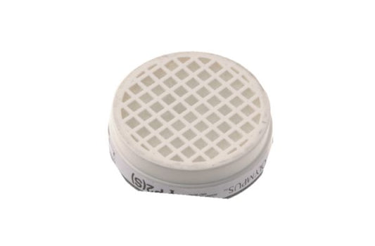 P2 dust filter cartridge for 1/2 mask of 2 pieces